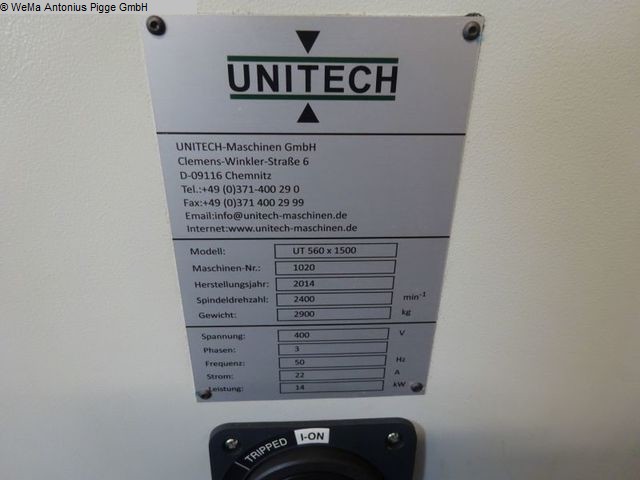 gebrauchte Drehmaschine - zyklengesteuert UNITECH UT 560